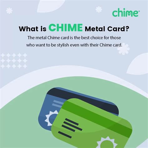 chime contactless card|chime metal card.